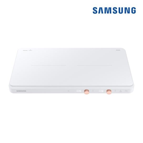 [삼성전자] 더플레이트 전기레인지 2구 인덕션 NZ60R7703PW [삼성 직거래공식 인증점] [택배발송] &amp;gt; 주방가전