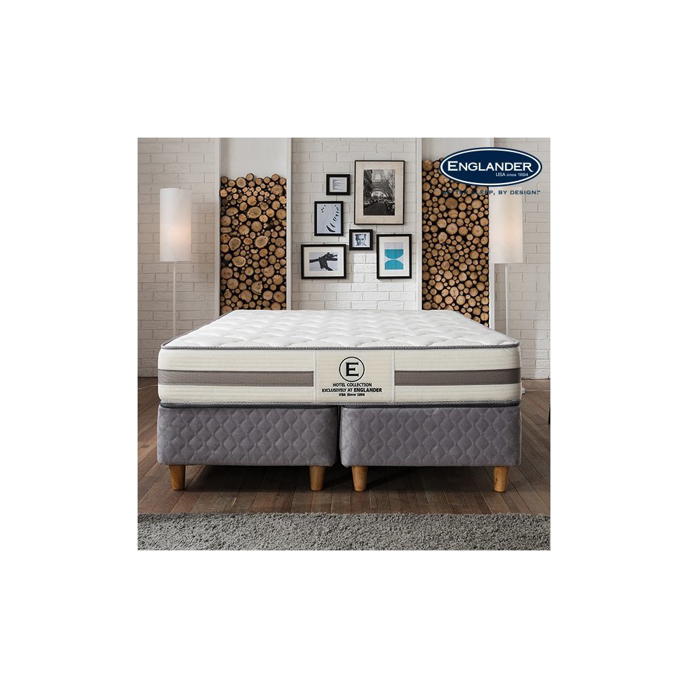 NEW E호텔 양모 라텍스 7존 독립스프링 매트리스(퀸)