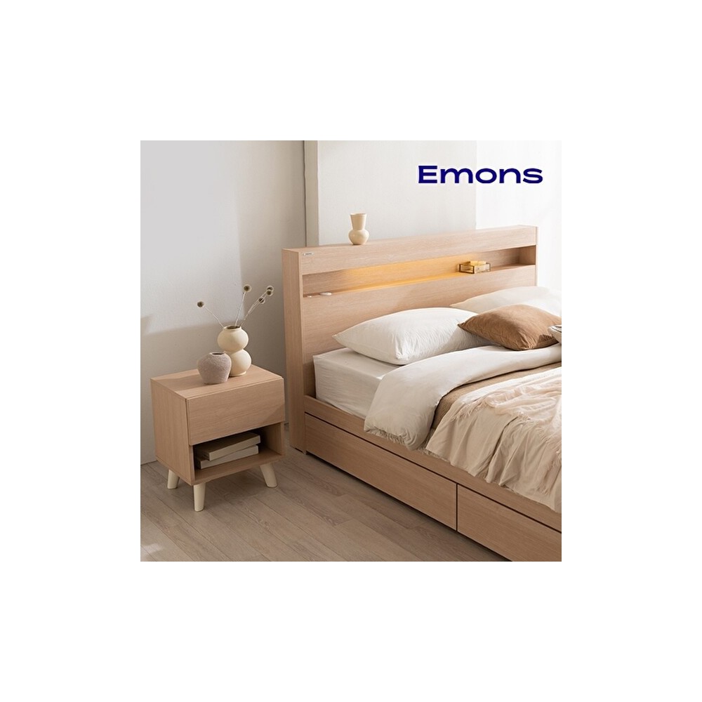 에몬스 클레어 에디션 침대 슈퍼싱글(SS) (사은품 포니 2단 협탁)