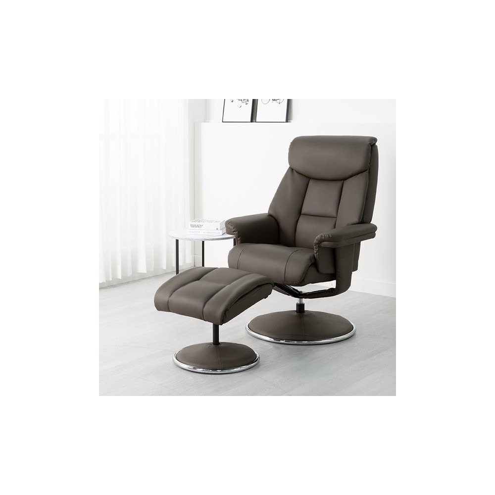 즉시할인 레스트 에어레더 라운지 회전소파의자/1인 리클라이너/부모님선물