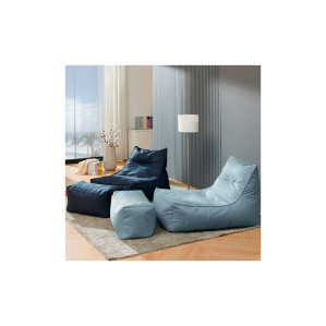 보니타 빈백 초대형 세인트 SS808 스웨이드 소파 (풋스툴세트) NEW컬러 구매시 전용사각쿠션 증정