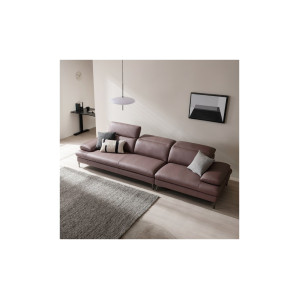 에몬스 스툴무료증정 루이보스 무빙 4인 황소 천연 면피 가죽 소파