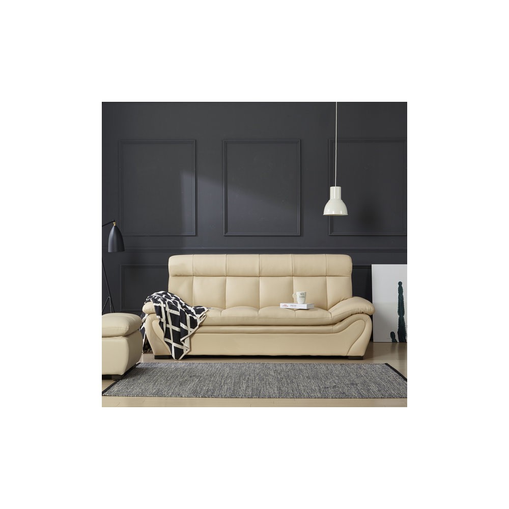 플로바움 프린스 3인용 쇼파 펜션 사무실 미용실 학교 소파 베개가 필요 없는 편안함