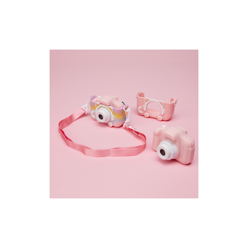 도파밍 키즈카메라 핑크 어린이날선물 아기카메라