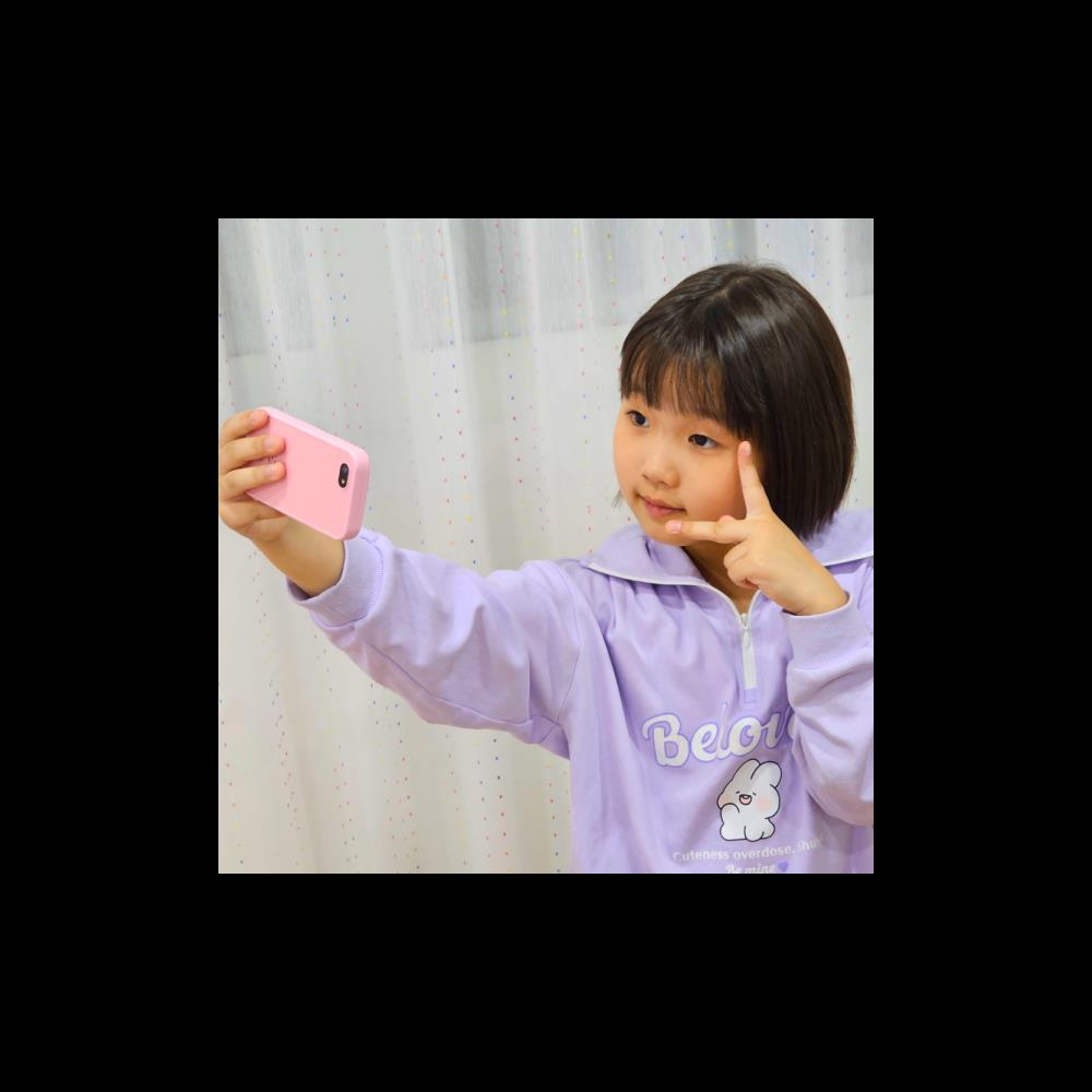 셀카폰 인디핑크 어린이 키즈 유아 아이 카메라+케이스 핸드폰 대신 하이라라 셀카폰