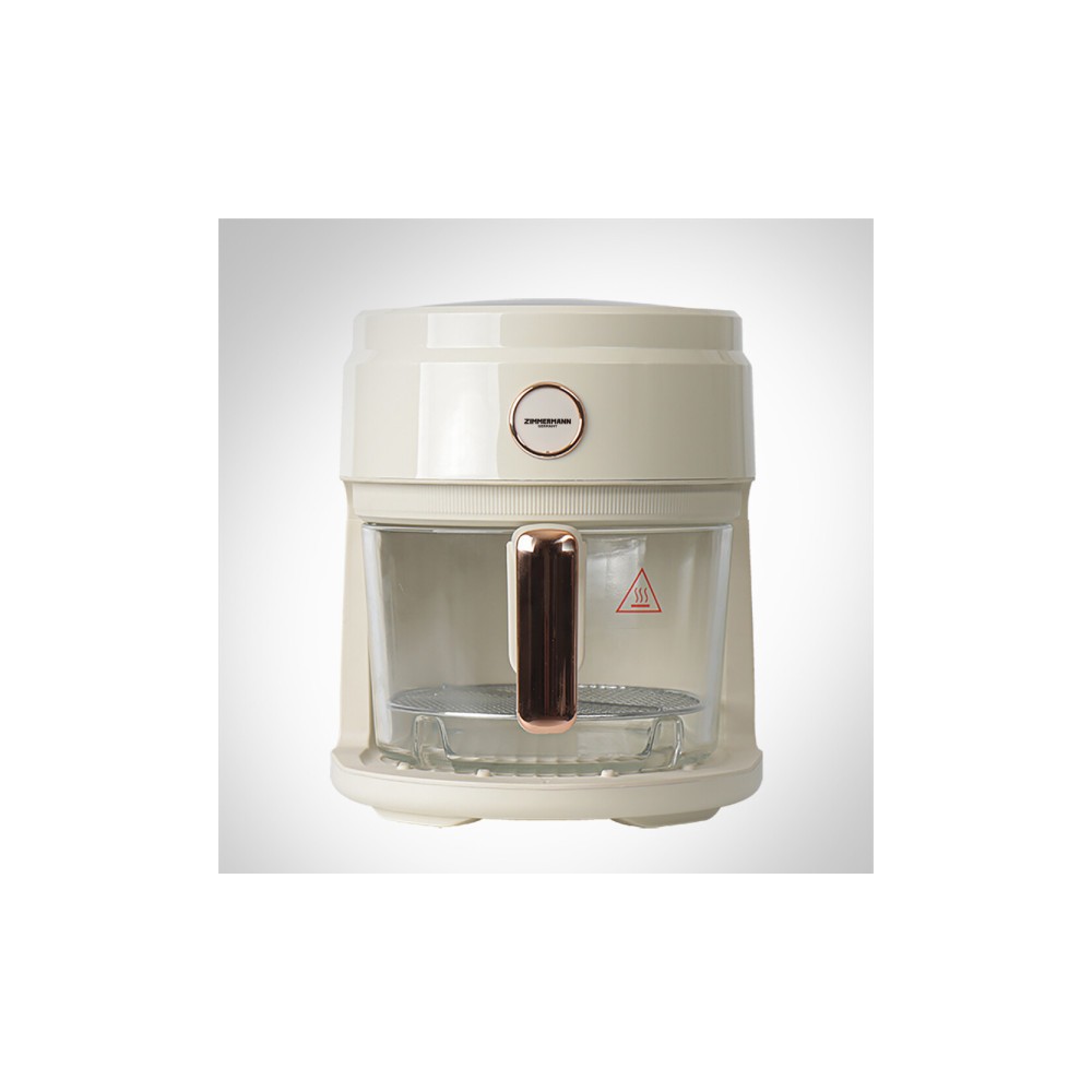 유리 글라스 에어프라이어 3.5L_짐머만 AF649VG / 미니 소형 가정용 원룸 캠핑 am_2024년형 신상품