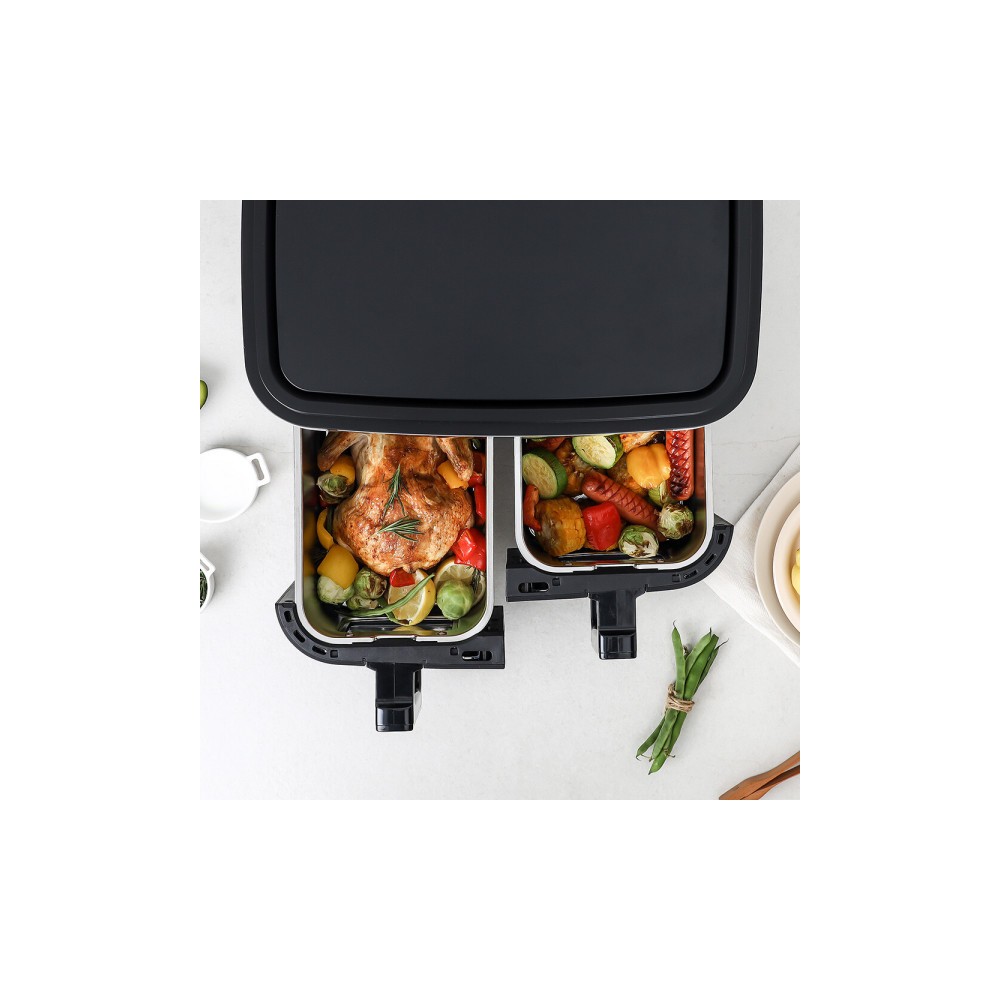 듀얼 스텐 에어프라이어 반반에어프라이어 JK