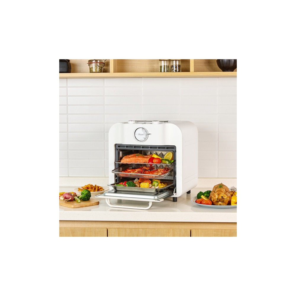 오븐 에어프라이어 쿡퀸 Q9 2024 NEW 올스텐 스팀 16L 대용량 3단 오븐형