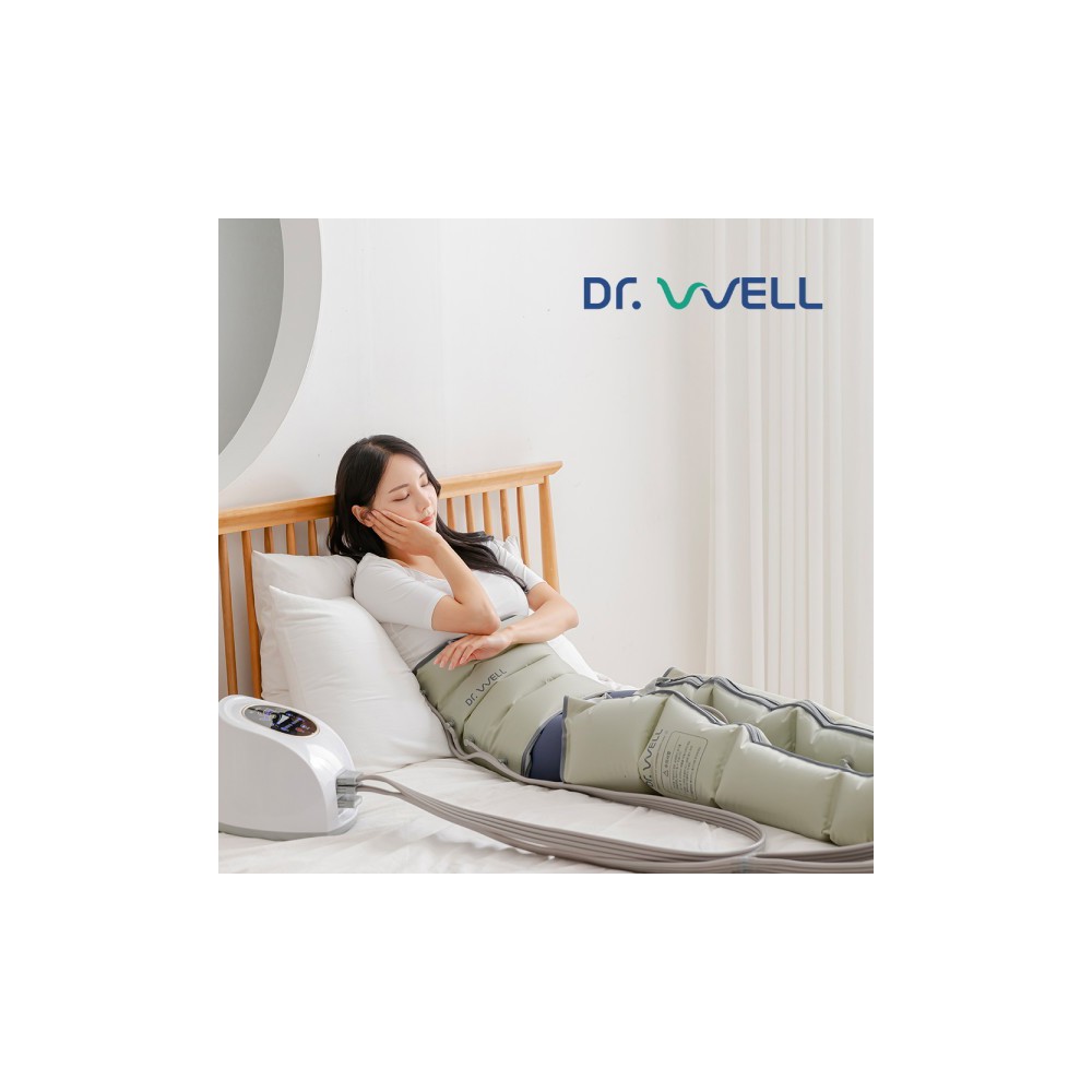 닥터웰 에어웨이브 4구 공기압 다리마사지기/안마기(본체+다리+허리)