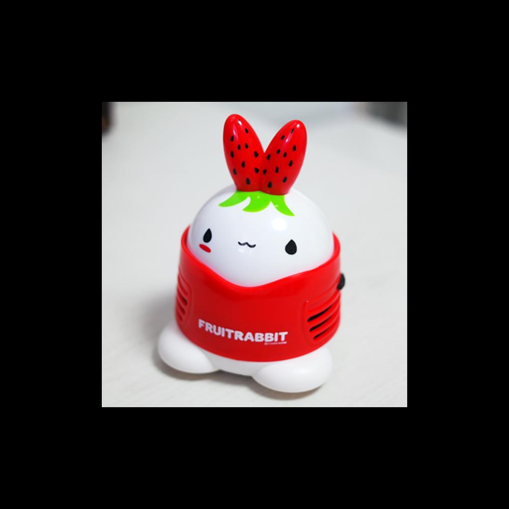 과일토끼 데스크 미니 전동 어린이 청소기 탁상용
