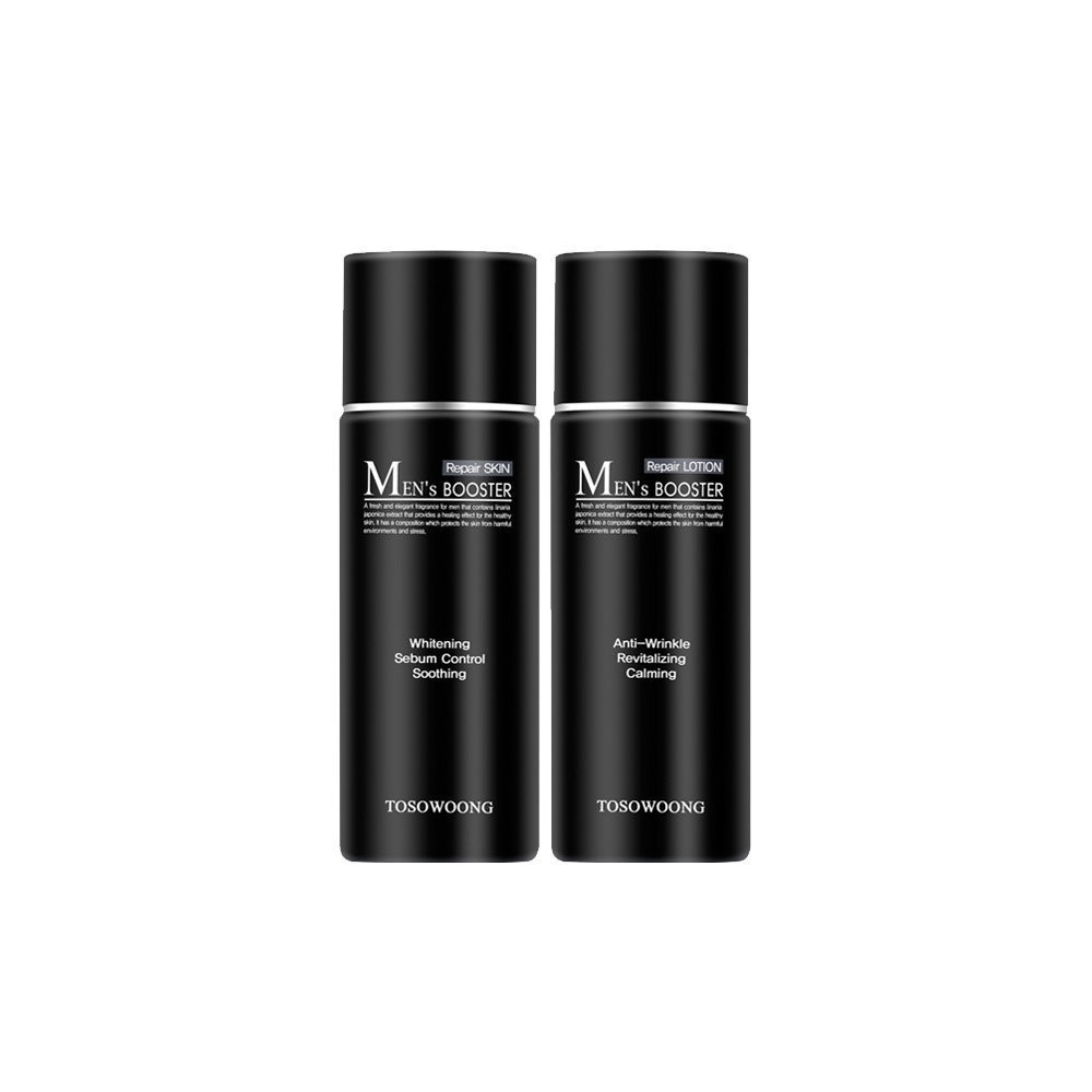 맨즈부스터 스킨로션 2종세트 150ml+30ml 여행용 구성