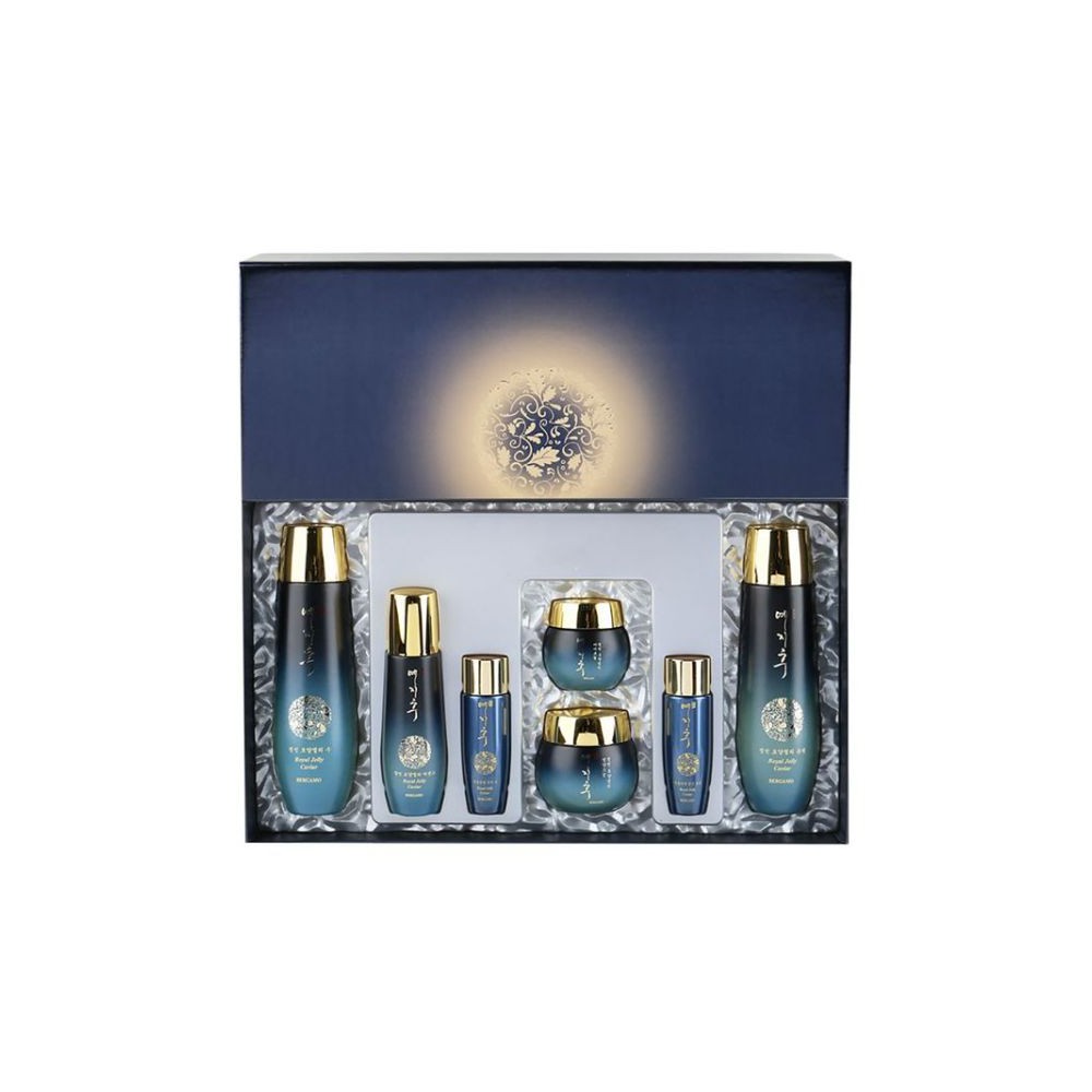 캐비어 로얄젤리추출물 여성 한방화장품 5종 기획세트로션 엄마 스킨 기초 40대