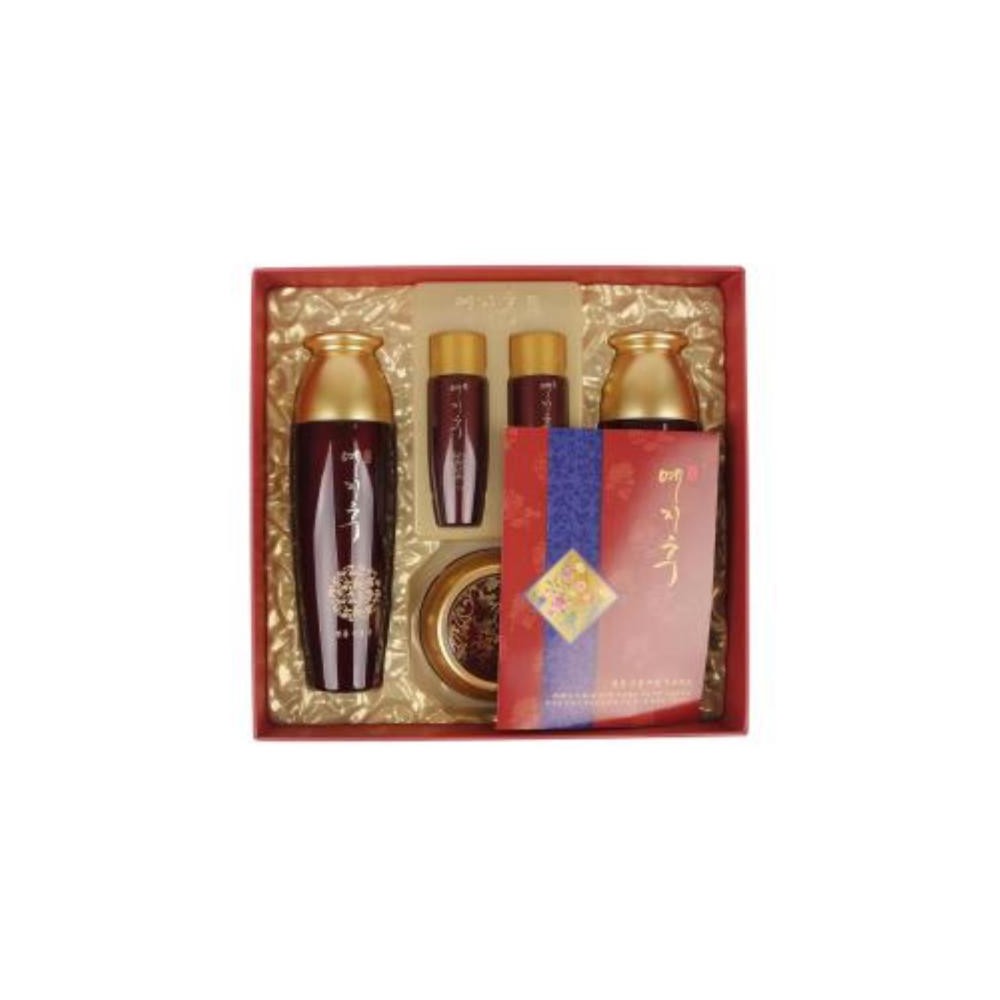 아리아니 한방 명품 예지후 여성 3종 기초세트 주름 화장품세트 에센스 스킨 세럼 크림