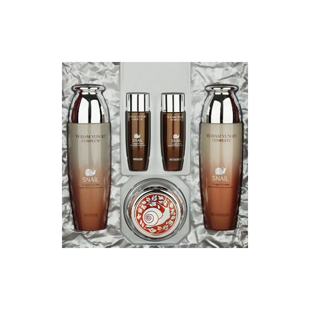 스네일 에이징 여성 스킨로션크림 한정 화장품 세트엄마 50대 달팽이