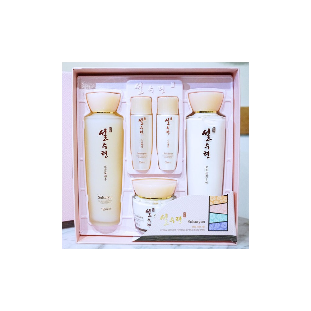 여성 기초세트 한방화장품 설수련 3종세트 마스크팩 2매증정