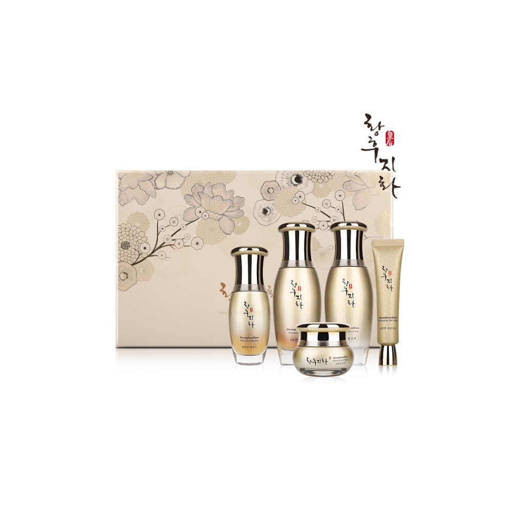 코리아나 리본 한방 기능성 여성 주름개선 화장품 5종