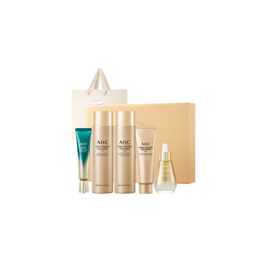 AHC 바이탈 골든콜라겐 유스토탈케어 세트 +쇼핑백