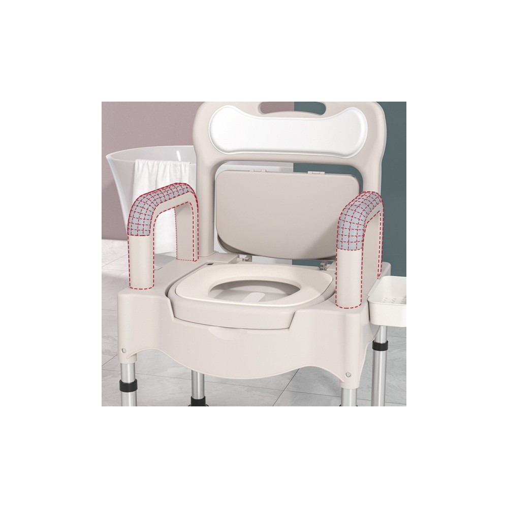 이동식 좌변기 환자용 변기 노인 휴대용 변기의자 임산부 목욕의자 어르신 장애인 간이 화장실 YQ