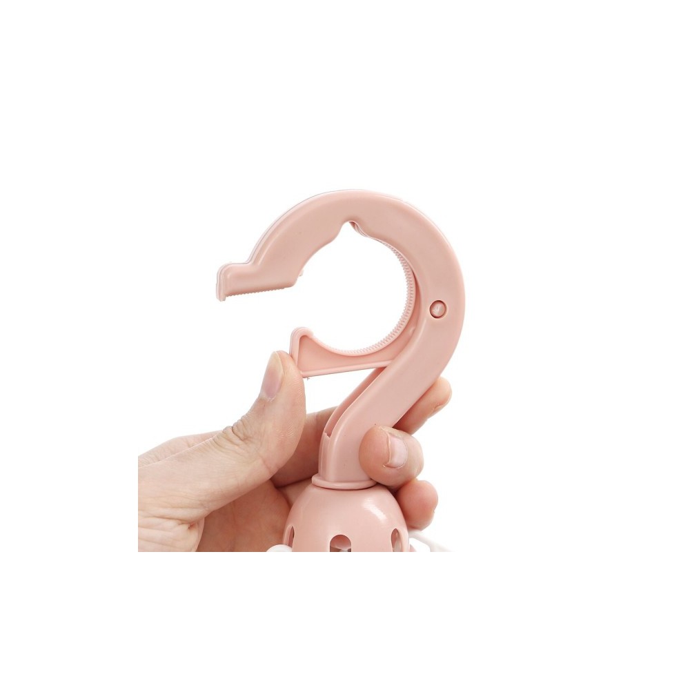 리빙홈 빨래집게 건조대 2p세트(32p) (핑크)