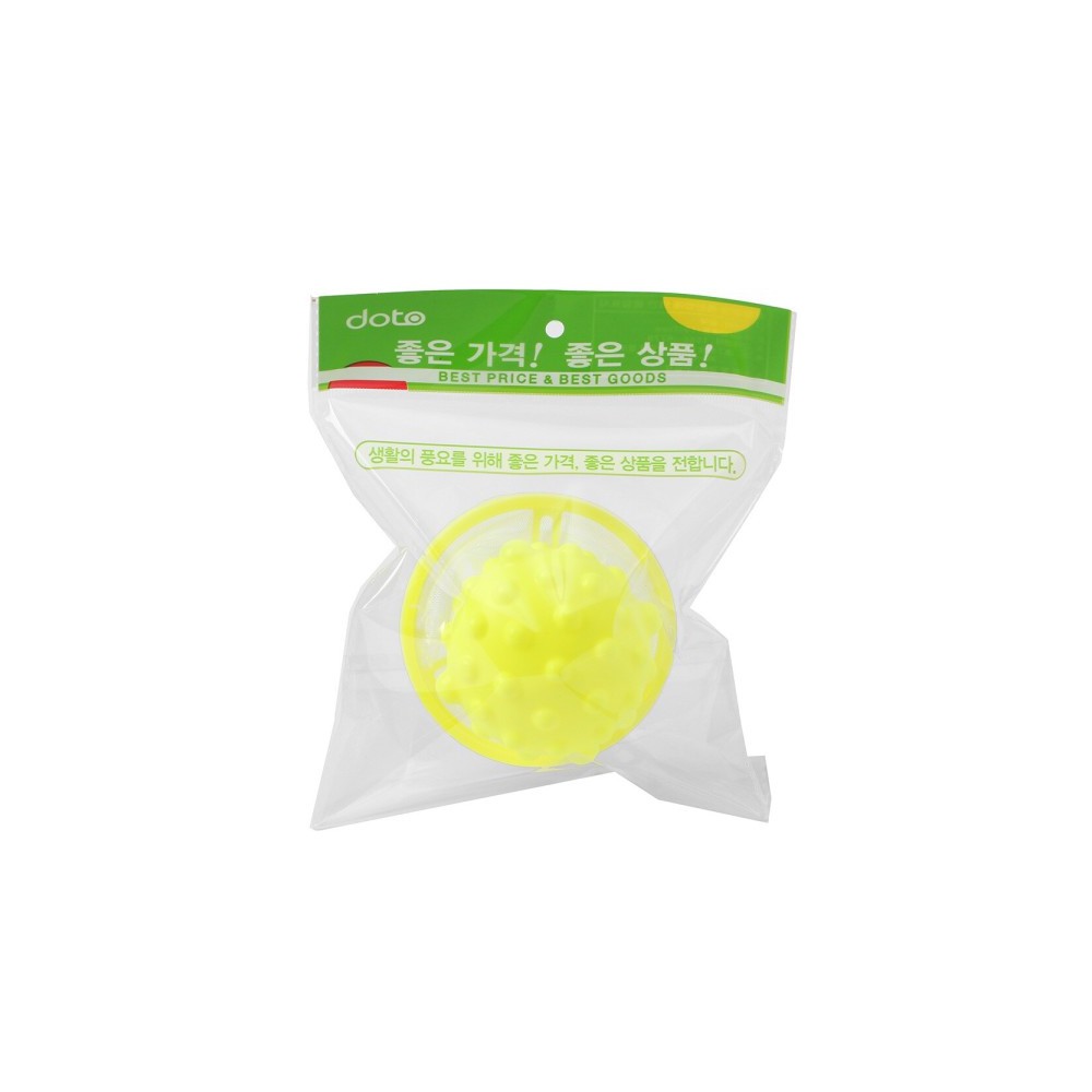 돌기형 세탁기 먼지 거름망(옐로우)