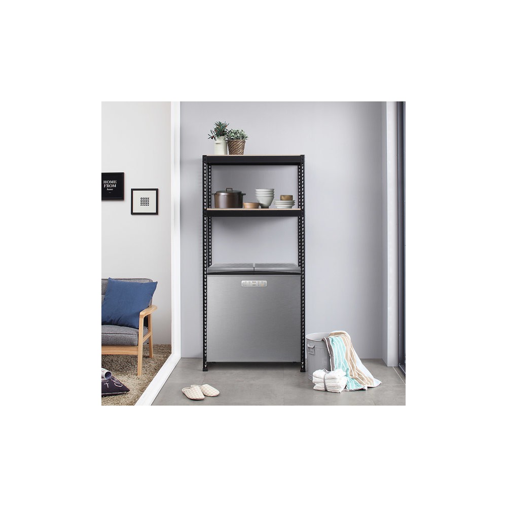 포스코강철 스피드랙 세탁기선반 김치냉장고선반 조립식 앵글 철제선반 수납선반 세탁실 다용도실