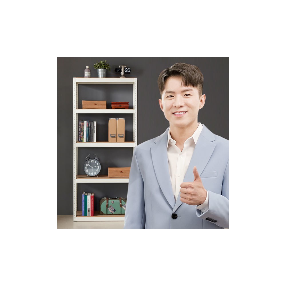 무볼트 조립식 앵글선반 / 조립식 철제 수납 베란다 진열대 창고 철재 선반