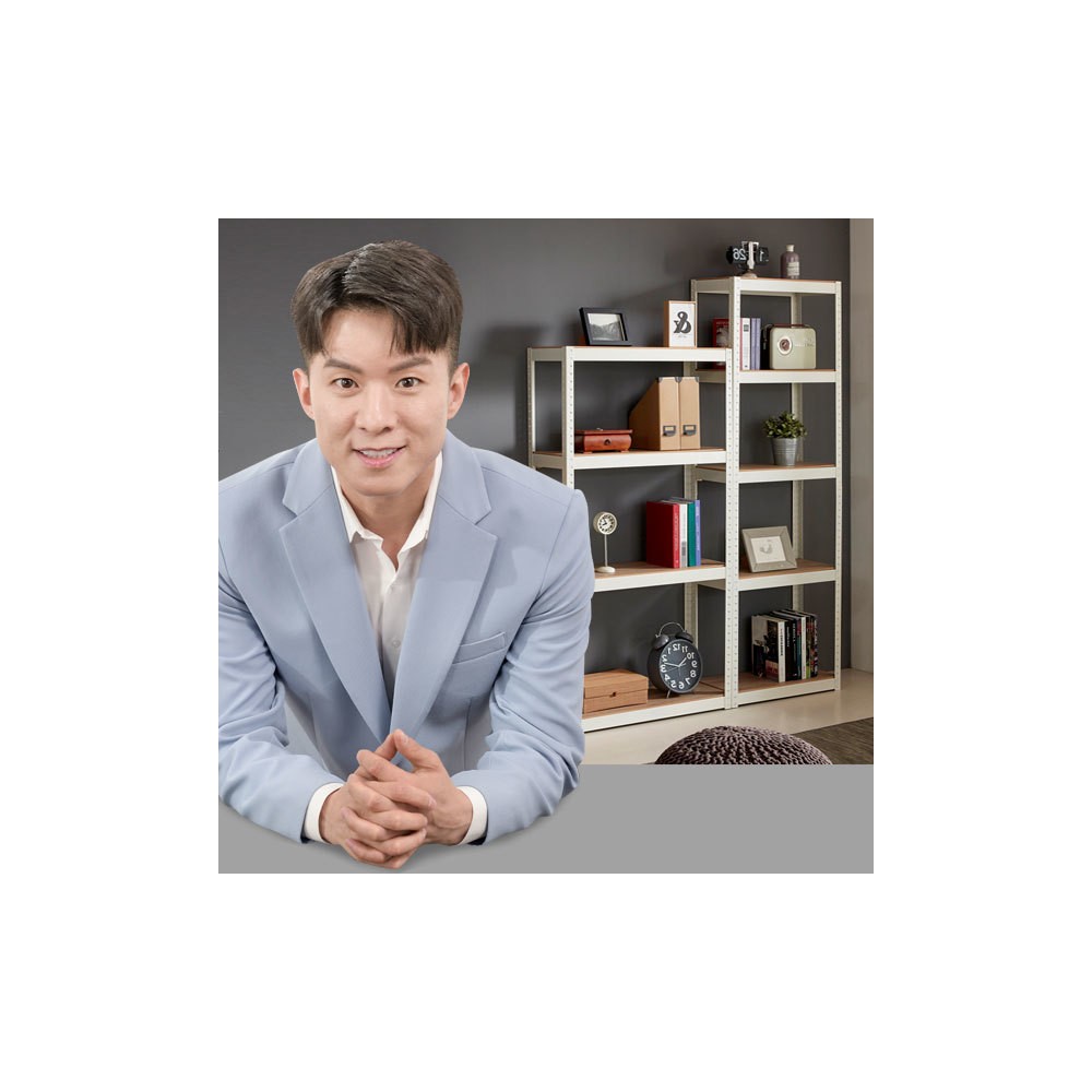 무볼트 조립식 앵글선반 / 조립식 철제 수납 베란다 진열대 창고 철재 선반