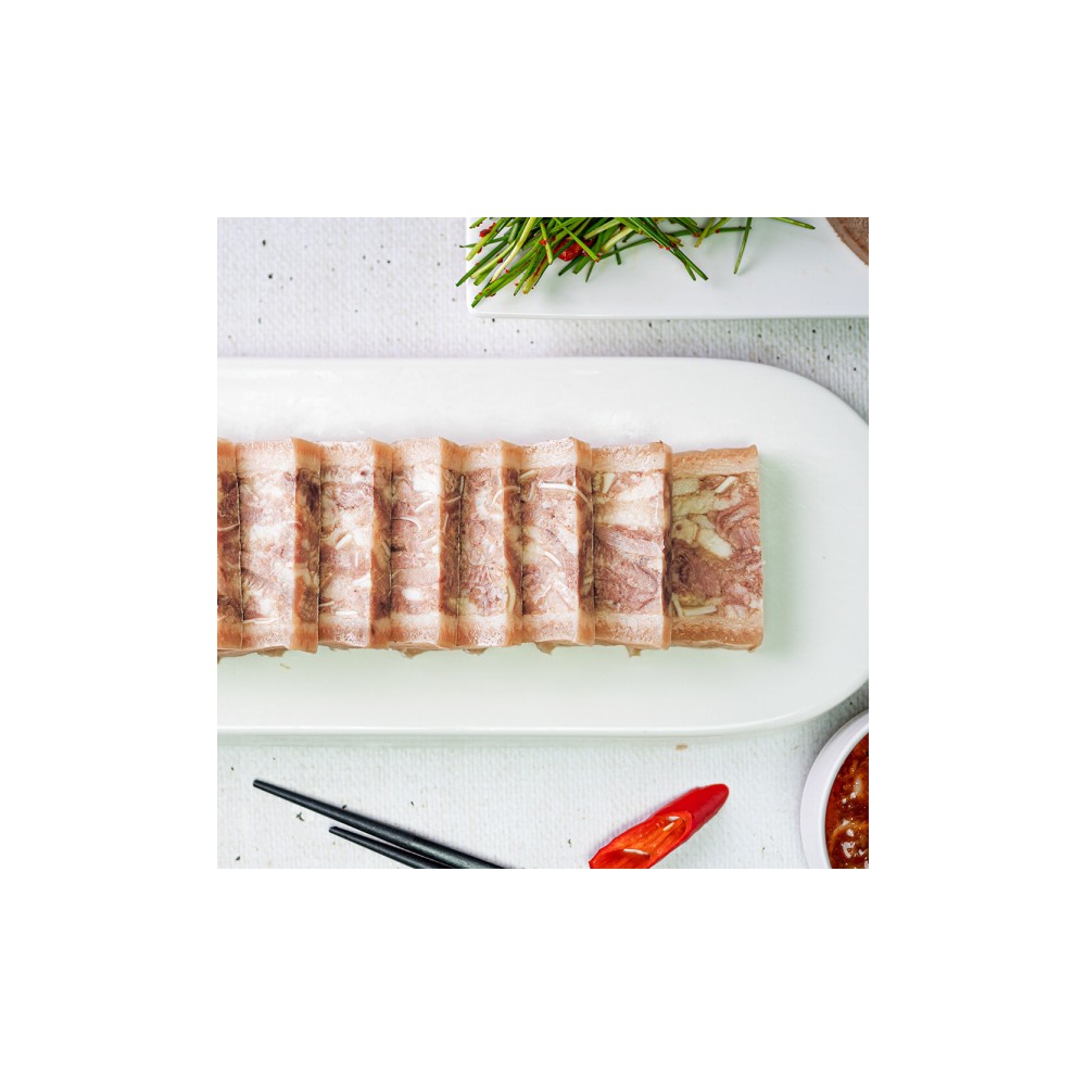 프리미엄 통편육 250g x 3팩 돼지머리고기 99.9%