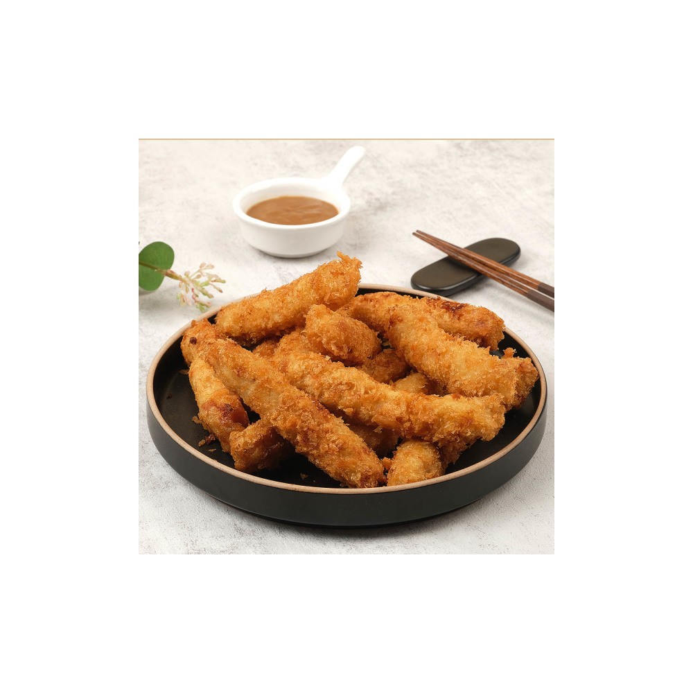 노랑 갓튀긴 곱빼기통등심젓가락 돈까스 500g+500g