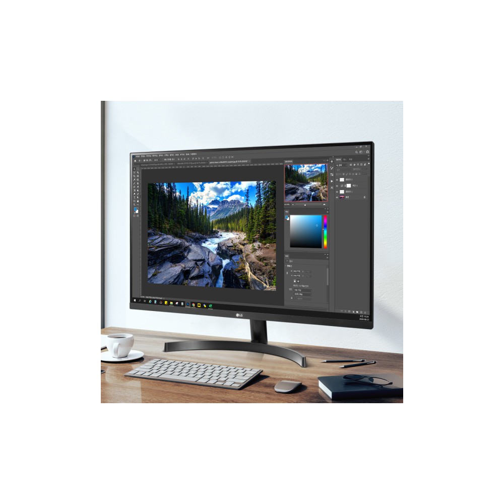 LG 32QN650 QHD 컴퓨터 모니터 32인치 IPS 슬림베젤 시력보호기능 무료 택배배송