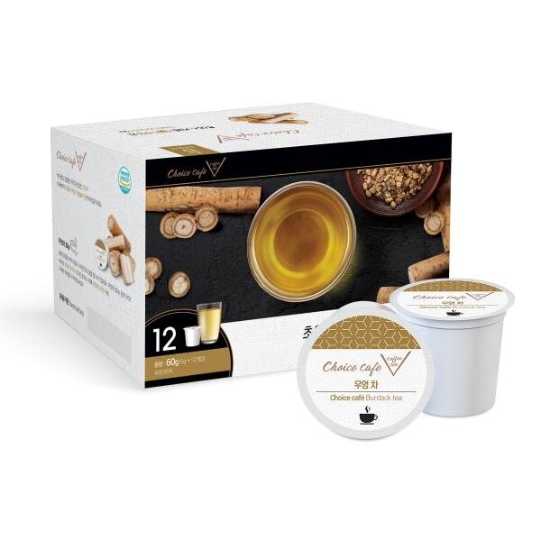 [초이스카페] 우엉차 큐리그 캡슐티 12EA > 주방가전